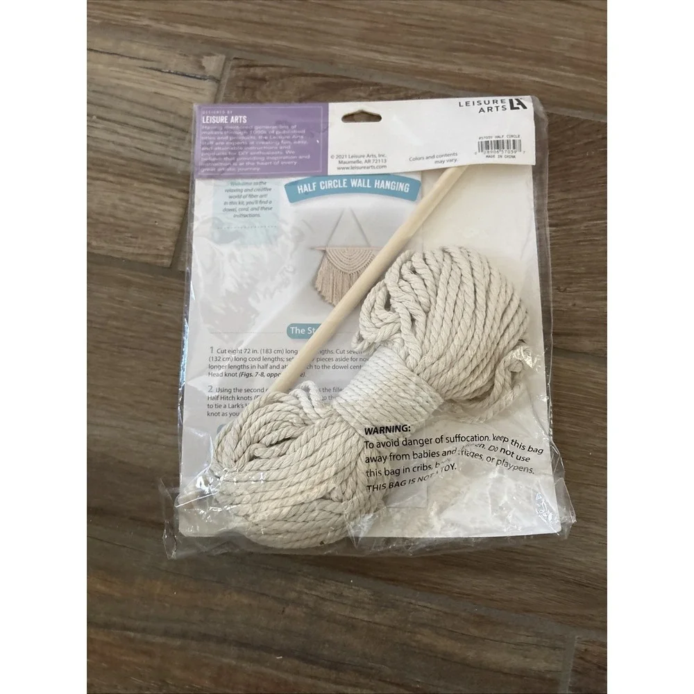 Does not apply macrame kit